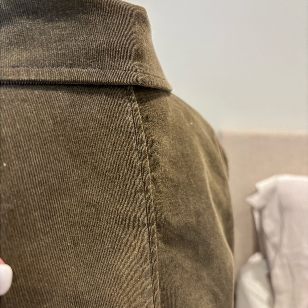 New Frontier Olive Corduroy Blazer Jacket - Picture 5 of 7